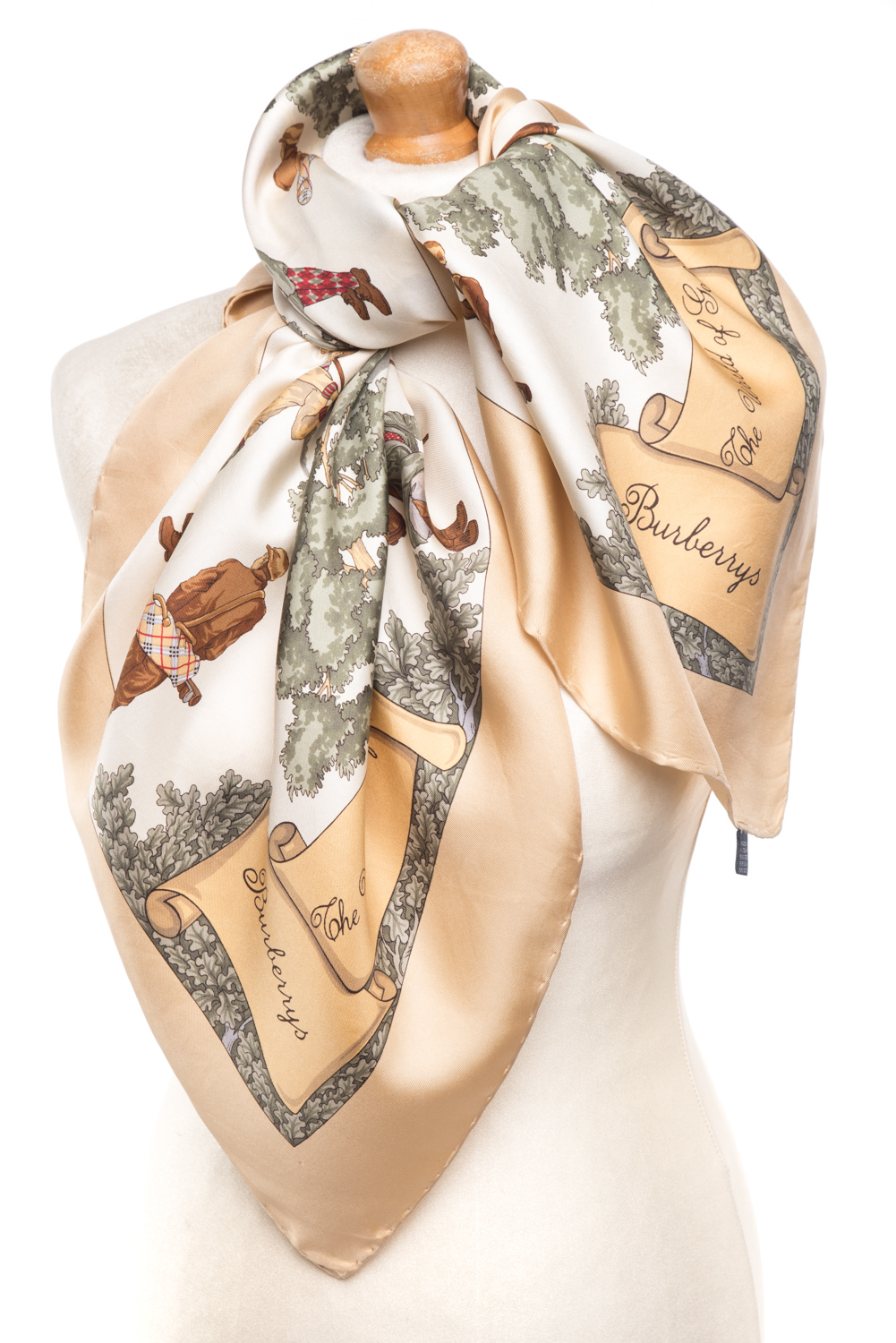 Apaszka jedwabna Burberry