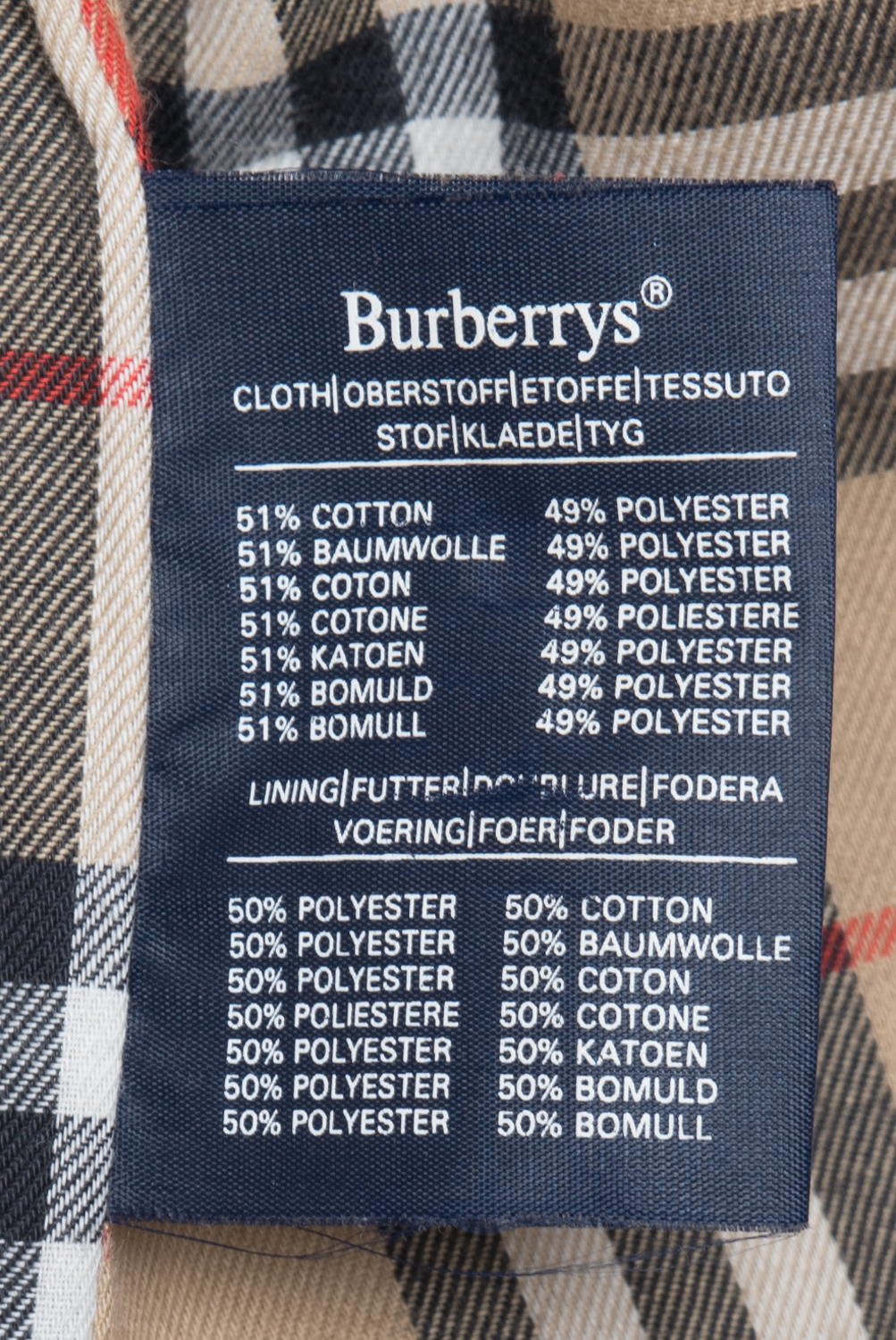 Płaszcz Burberry trencz 50/52 (L)