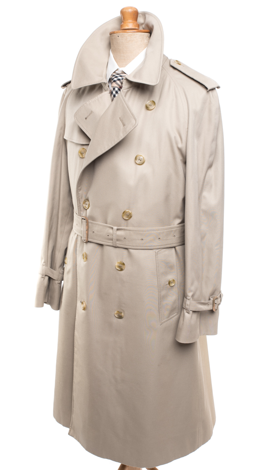 Płaszcz Burberry trencz z podpinką zimową (100% wełna) 50/52 (L)