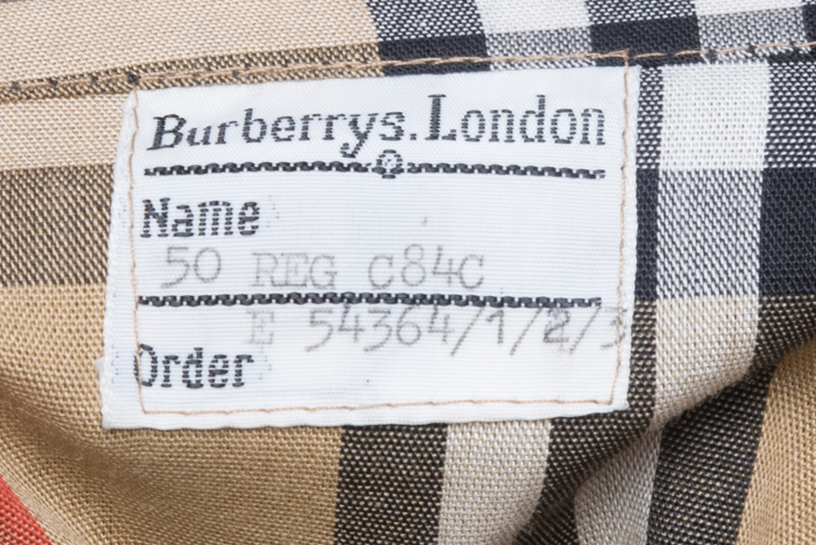 Płaszcz Burberry trencz z podpinką zimową (100% wełna) 50/52 (L)
