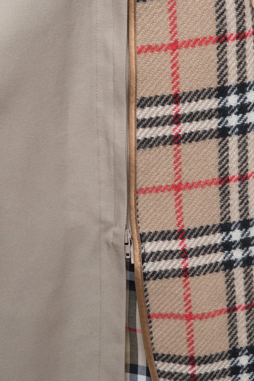 Płaszcz Burberry trencz z podpinką zimową (100% wełna) 50/52 (L)