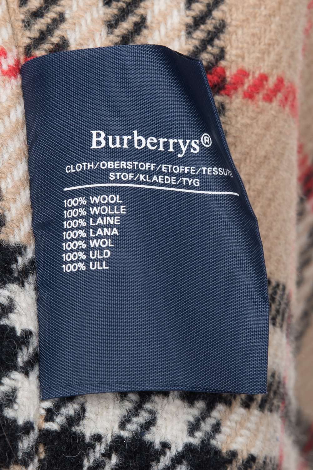 Płaszcz Burberry trencz z podpinką zimową (100% wełna) 50/52 (L)