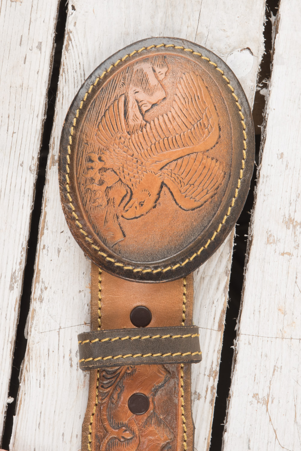 Pasek kowbojski made in USA 34