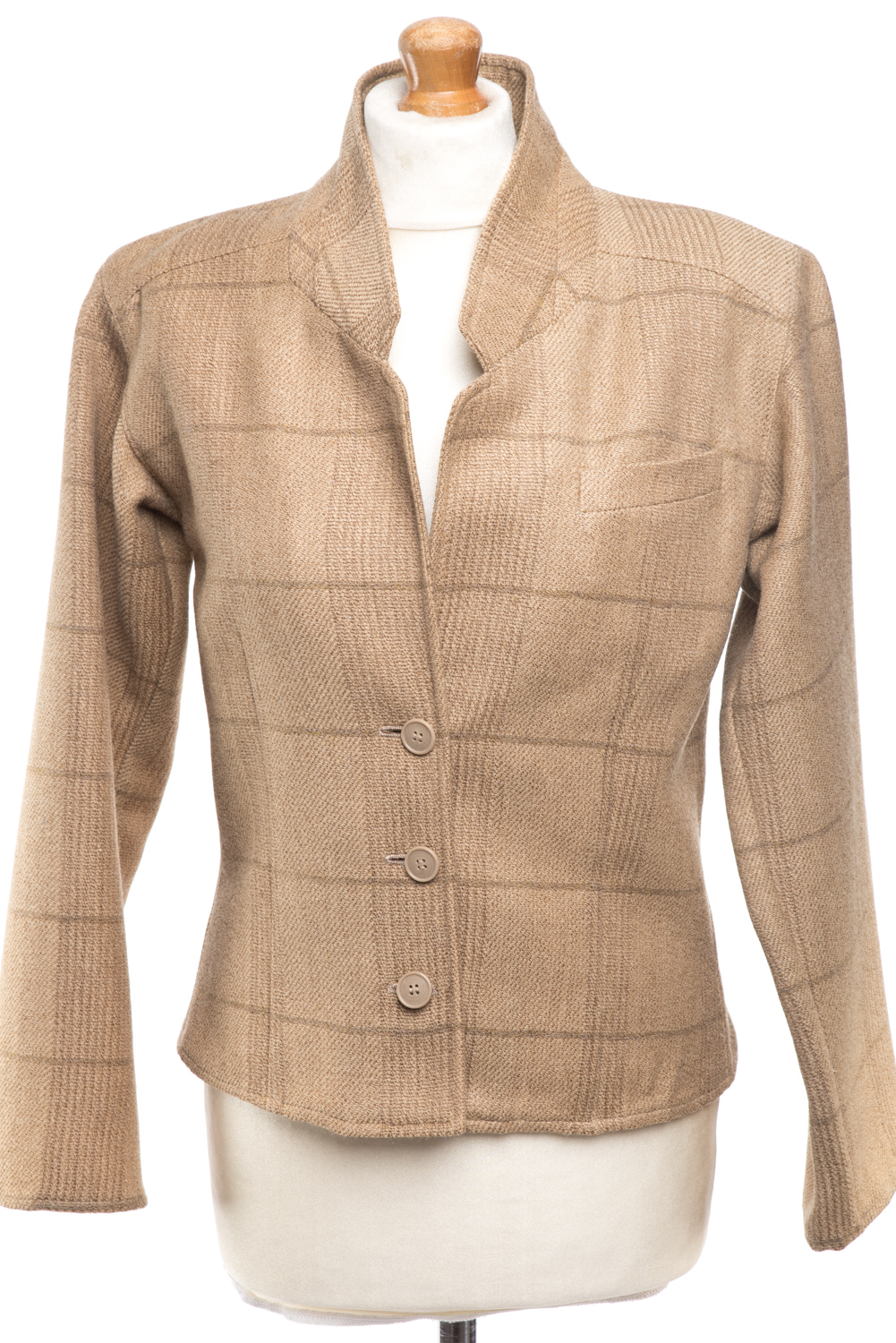 Żakiet Giorgio Armani lniany vintage lata 80-te 36 (S)