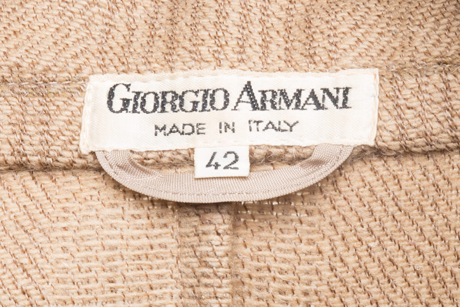 Żakiet Giorgio Armani lniany vintage lata 80-te 36 (S)