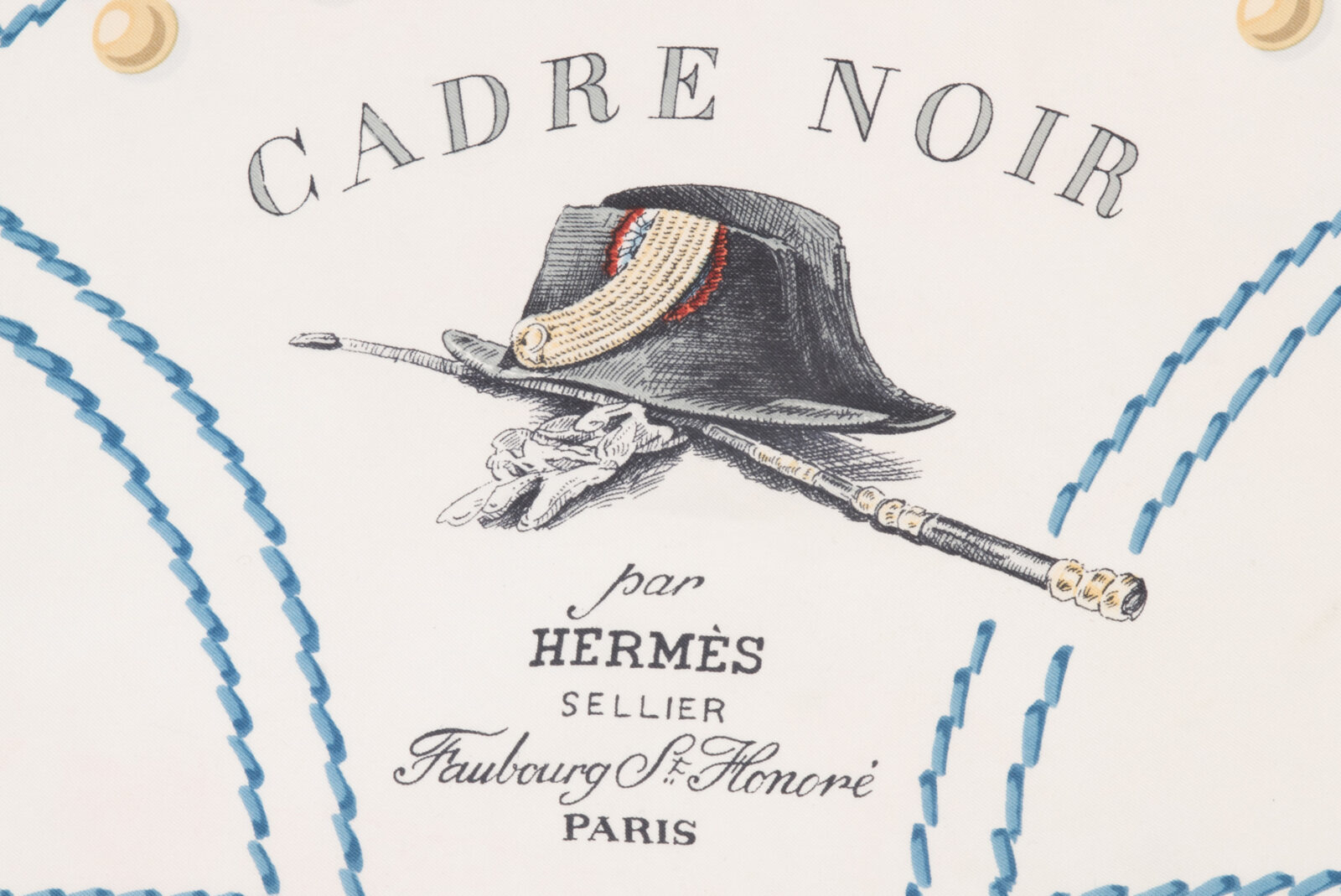 Apaszka Hermes Paris Cadre Noir