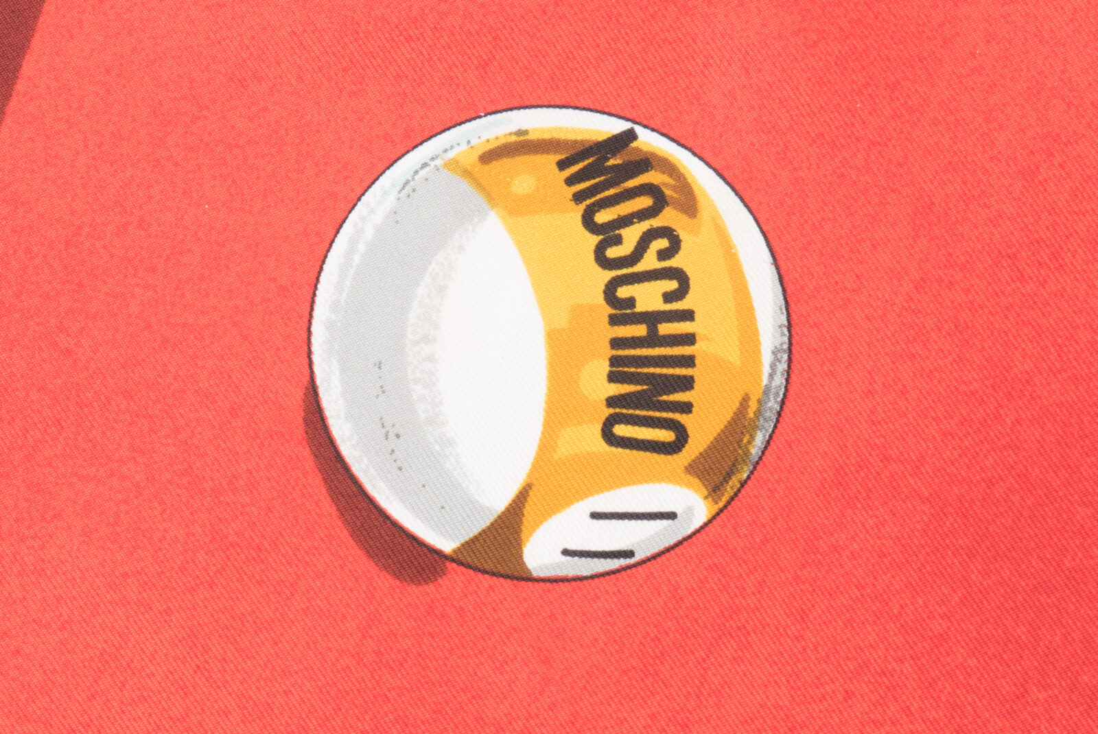 Apaszka jedwabna Moschino Larioseta Play Your Game