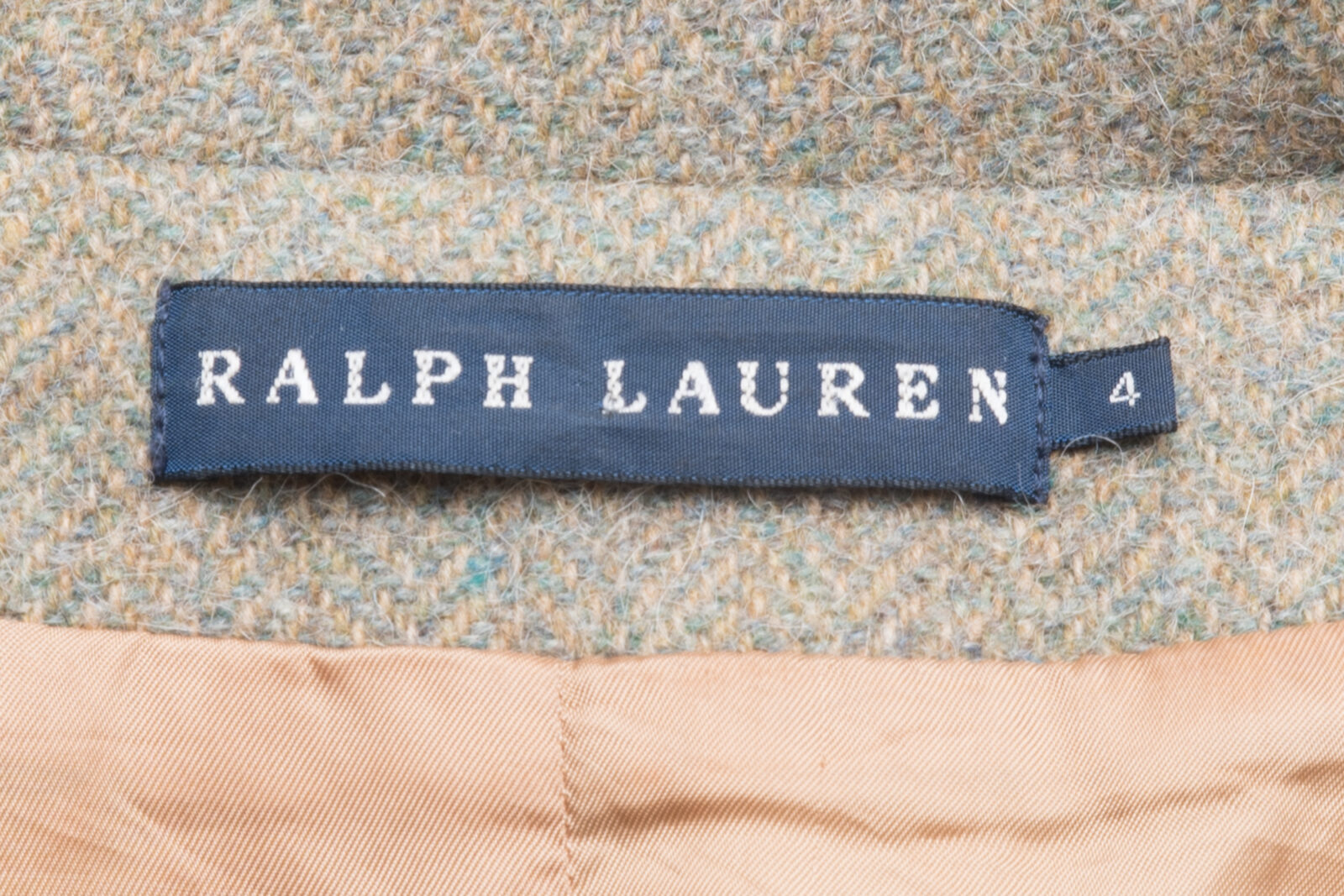 Żakiet tweedowy Ralph Lauren wełna/alpaka 34/36 (XS/S)