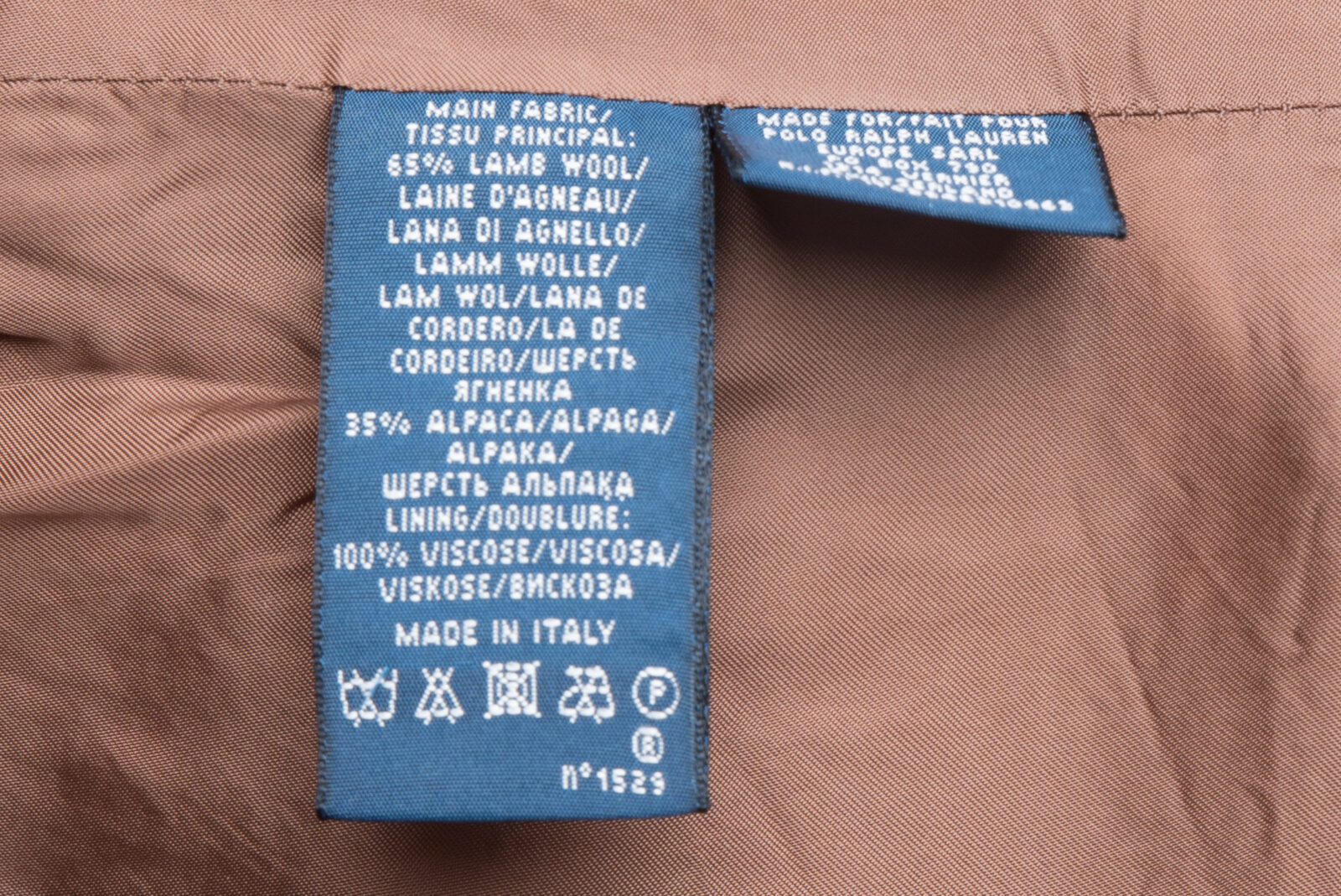 Żakiet tweedowy Ralph Lauren wełna/alpaka 38 (M)