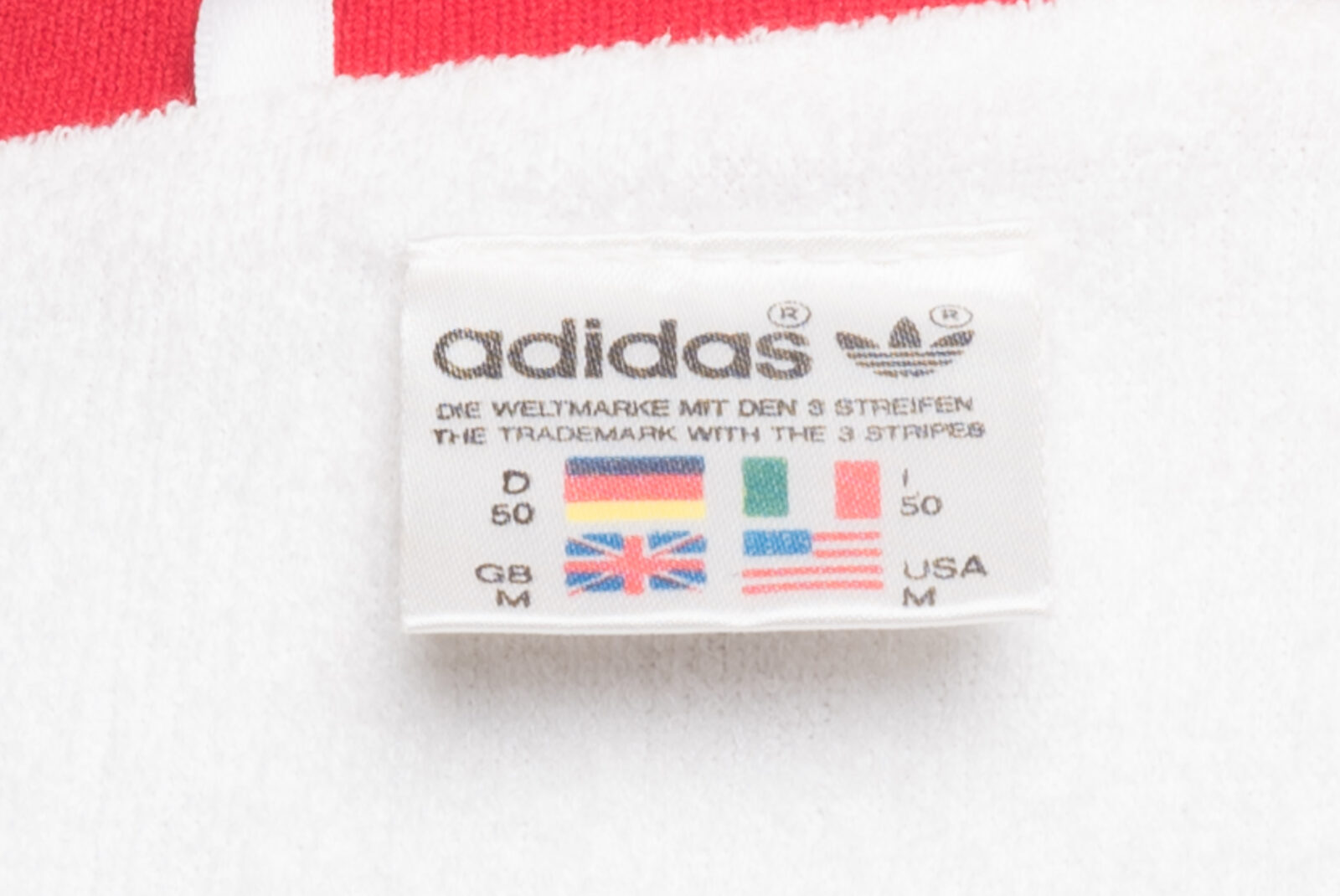 Kurtka bomberka Adidas vintage lata 80-te M