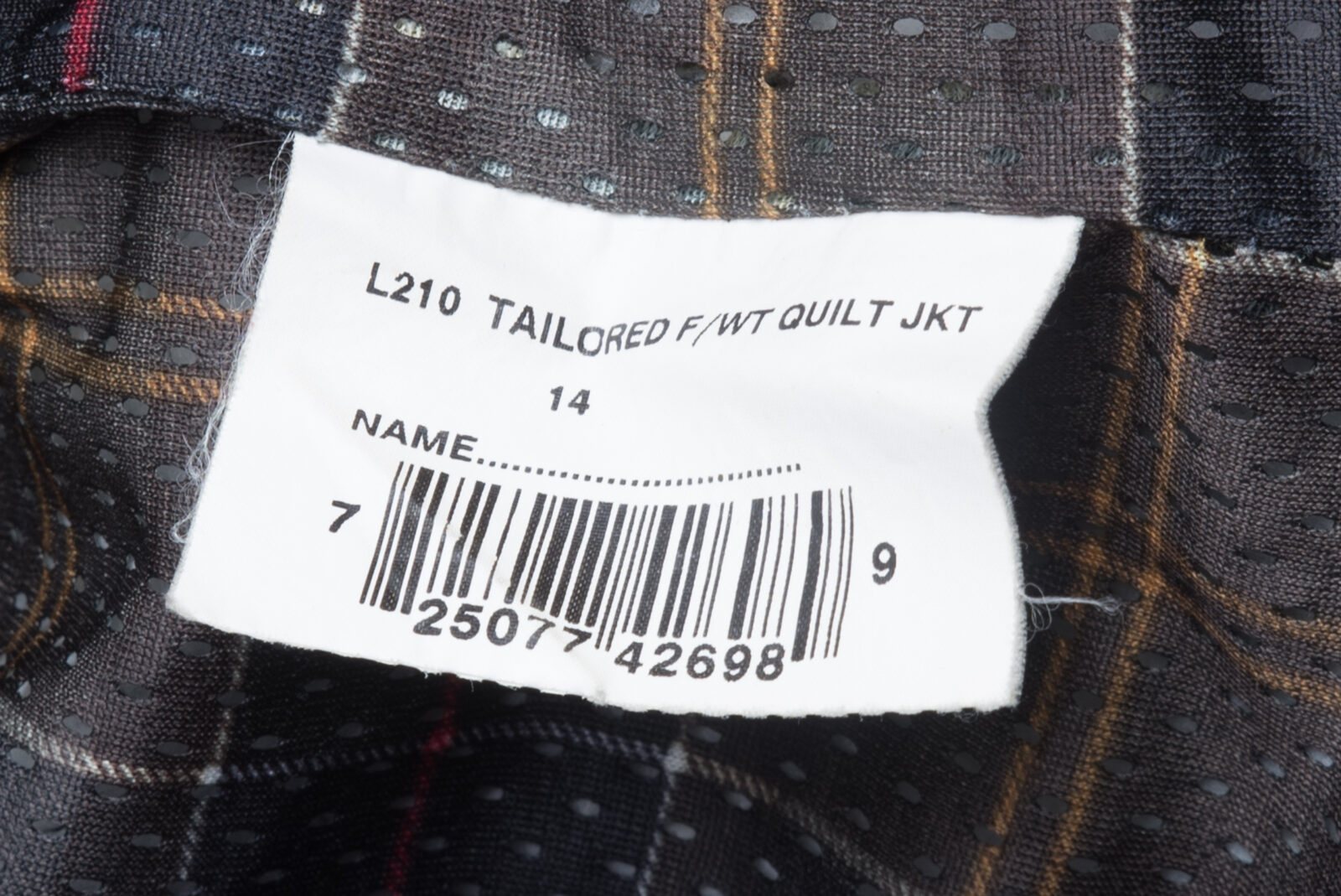 Kurtka Barbour pikowana Tailored Flyweight Quilt 40 (L)