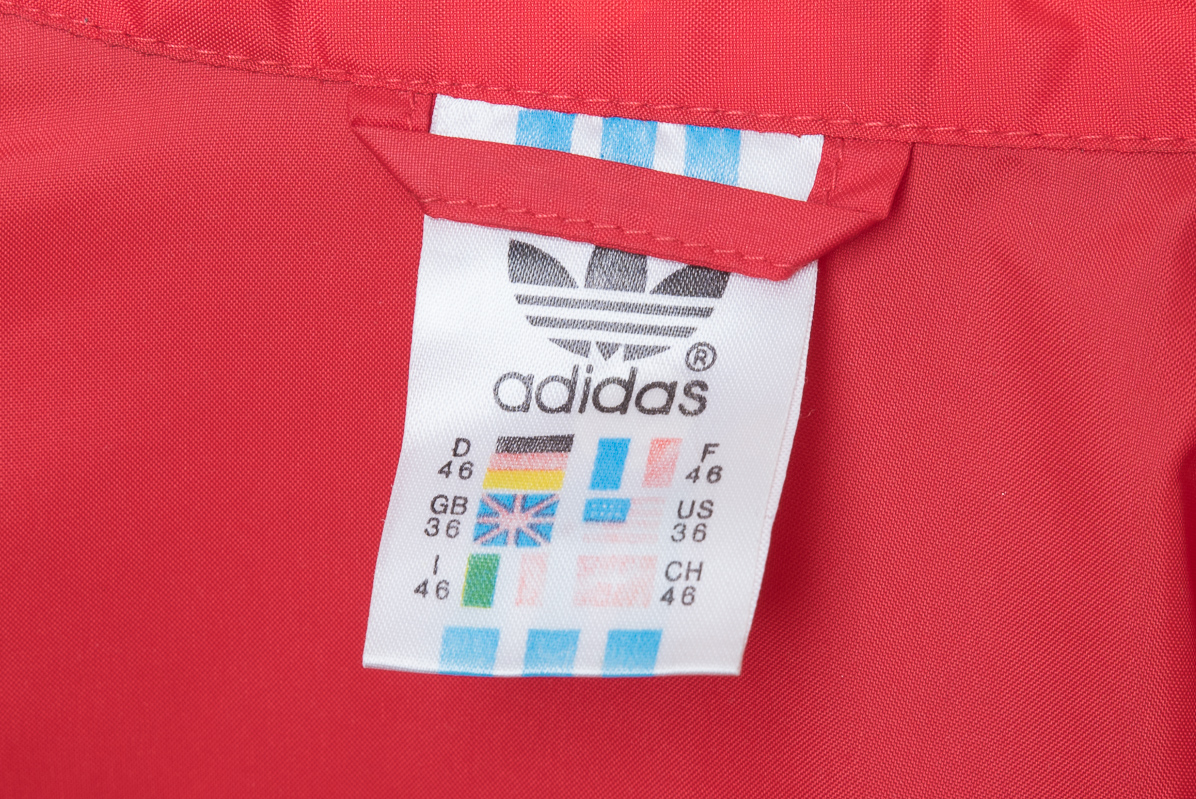 Kurtka ortalionowa Adidas vintage lata 80-te S
