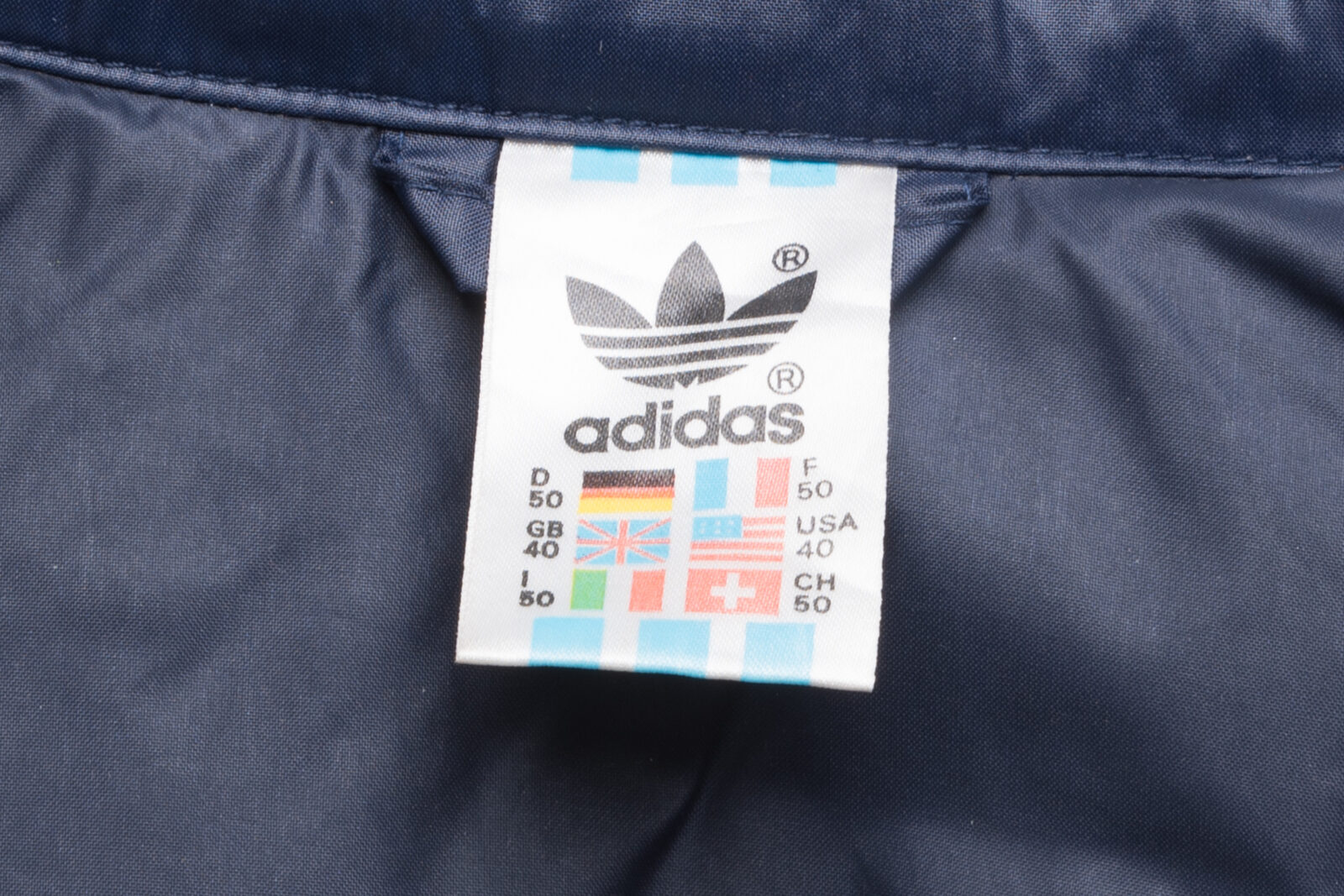 Kurtka ortalionowa Adidas vintage lata 80-te L