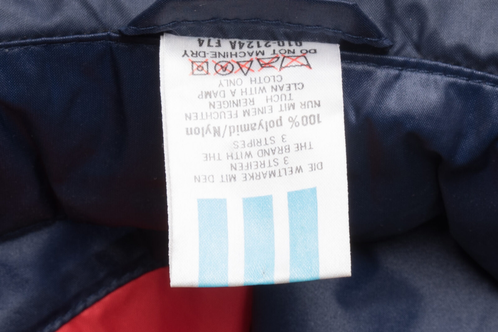 Kurtka ortalionowa Adidas vintage lata 80-te L
