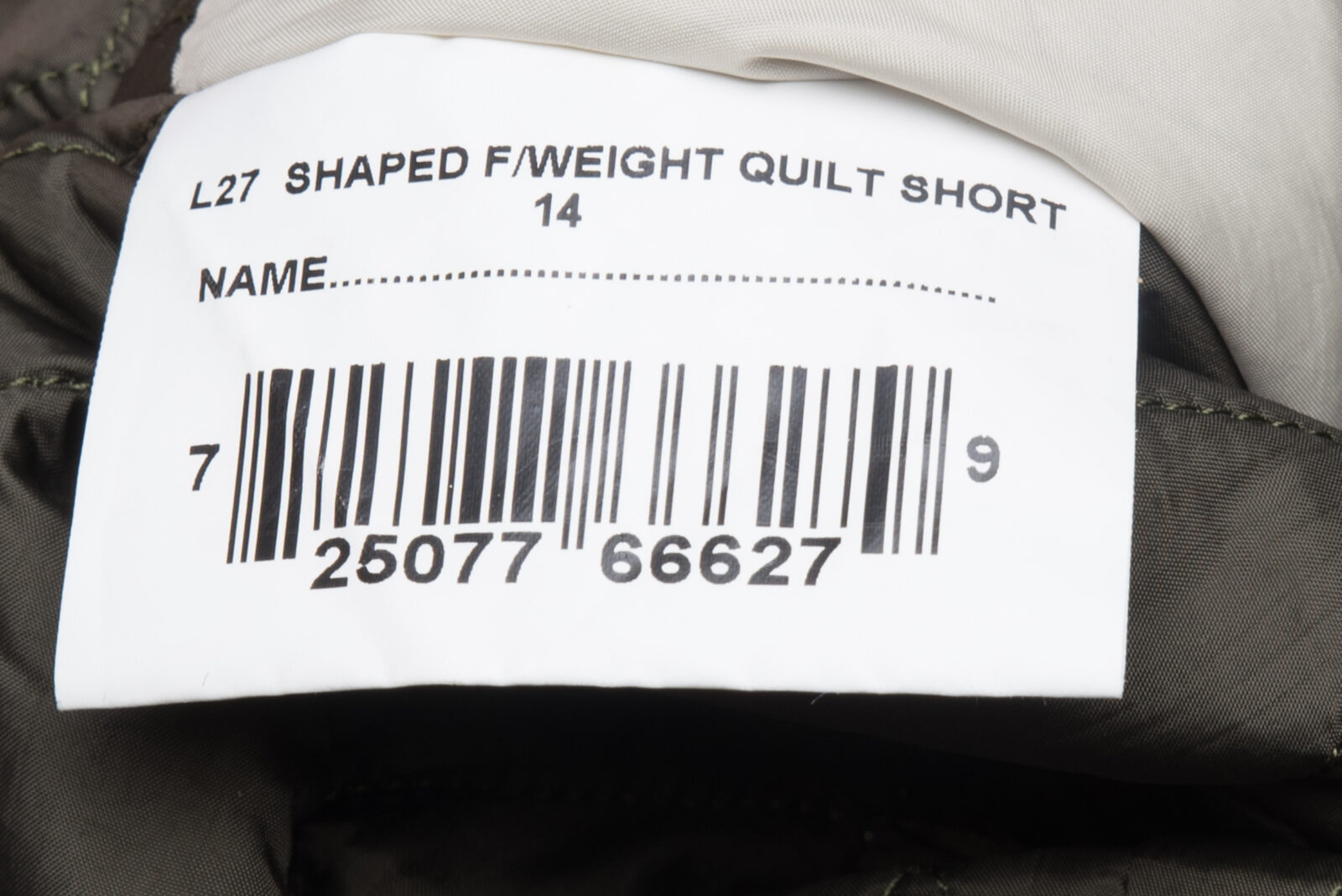 Kurtka Barbour pikowana Shaped Flyweight Quilt Short 40 (L)