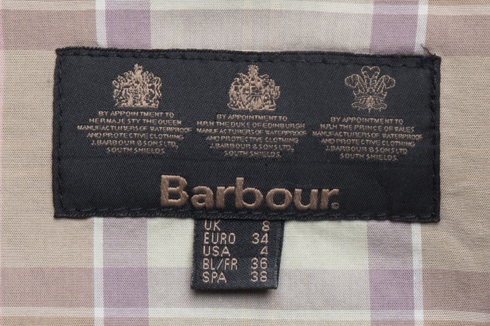 Kurtka Barbour bawełniana Washed Canvas Utility 34/36 (XS/S)