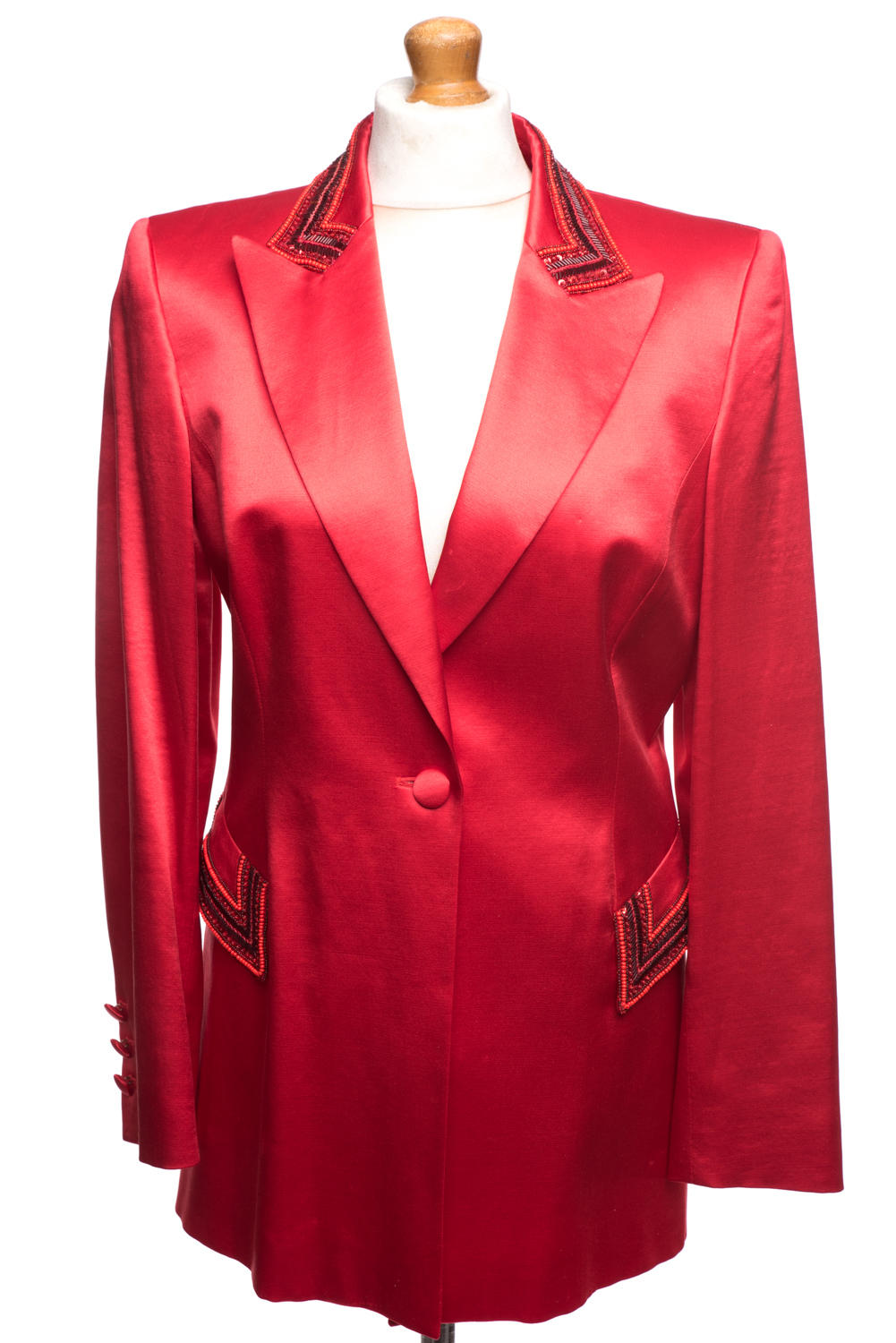 Żakiet Escada Couture wełniany vintage lata 80-te 38 (M)