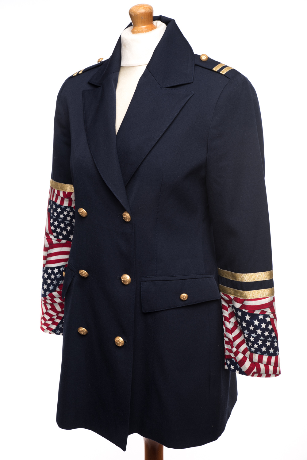 Żakiet Lily Farouche militarny vintage lata 80-te 36 (S)