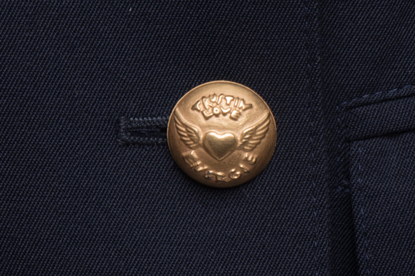 Żakiet Lily Farouche militarny vintage lata 80-te 36 (S)