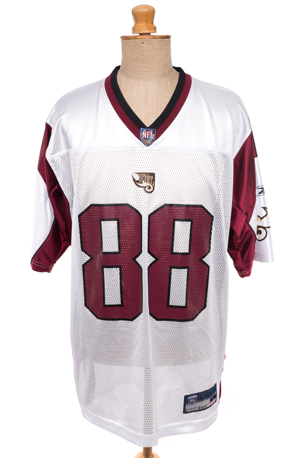 Koszulka z ligi futbolu amerykańskiego NFL Reebok Dusseldorf Rhein Fire 88 L