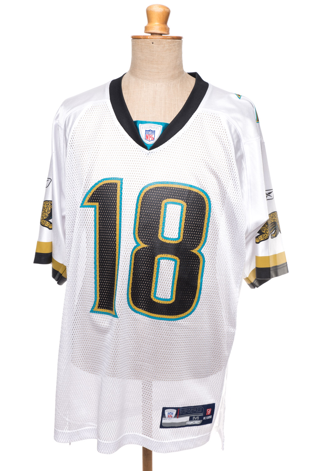 Koszulka z ligi futbolu amerykańskiego NFL Reebok Jaguars Jacksonville Tim Jones 18 L