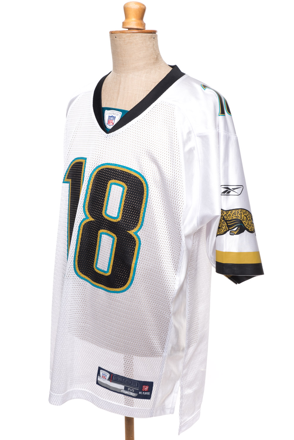 Koszulka z ligi futbolu amerykańskiego NFL Reebok Jaguars Jacksonville Tim Jones 18 L