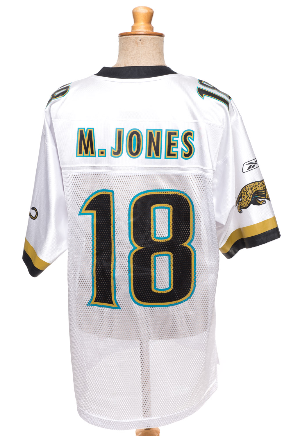 Koszulka z ligi futbolu amerykańskiego NFL Reebok Jaguars Jacksonville Tim Jones 18 L