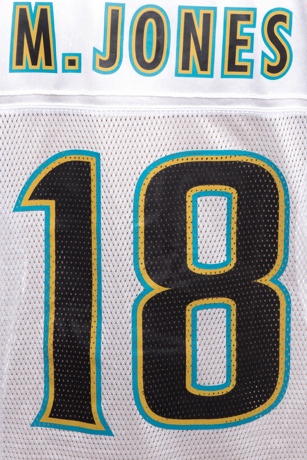 Koszulka z ligi futbolu amerykańskiego NFL Reebok Jaguars Jacksonville Tim Jones 18 L