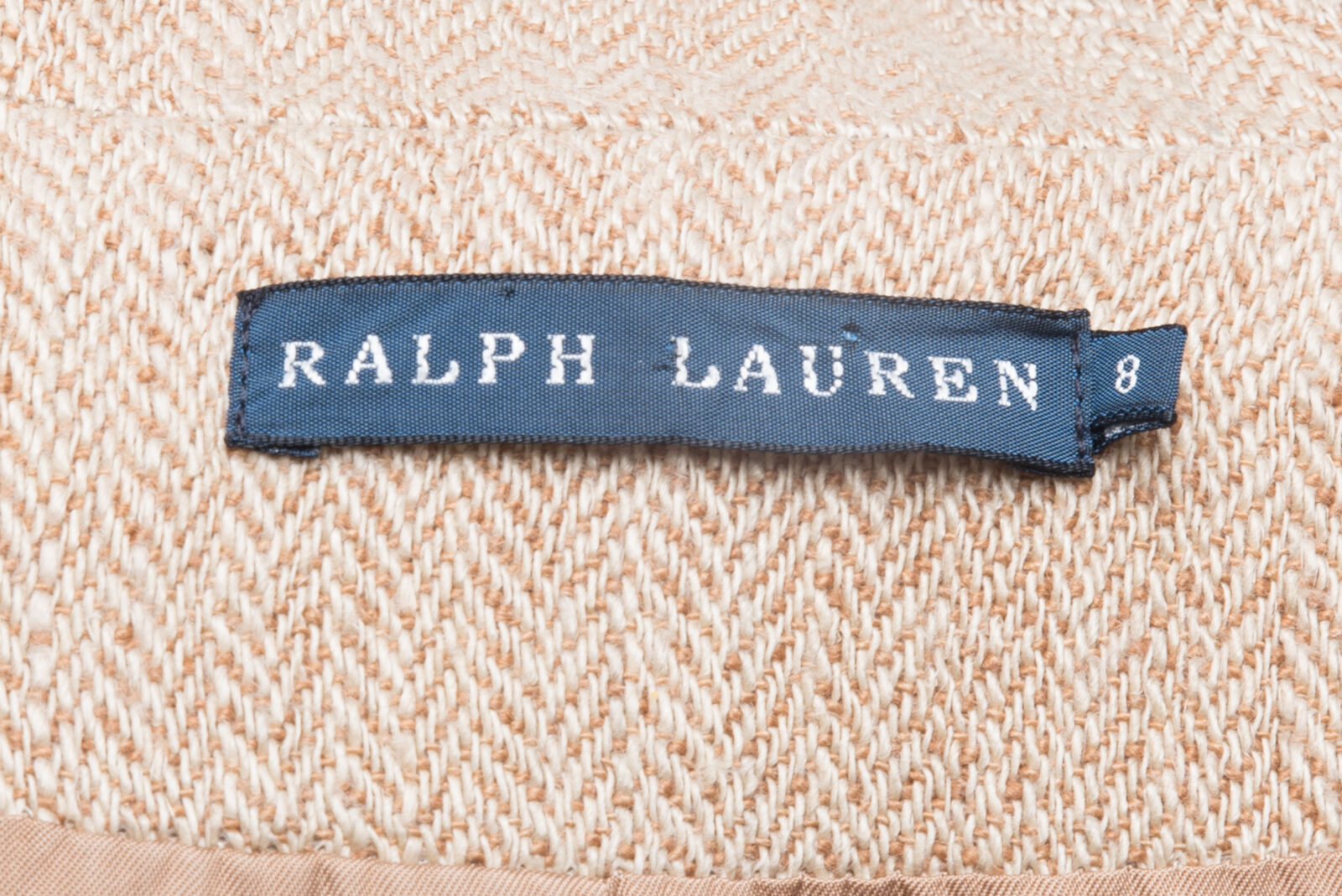 Żakiet tweedowy Ralph Lauren len 36 (S)
