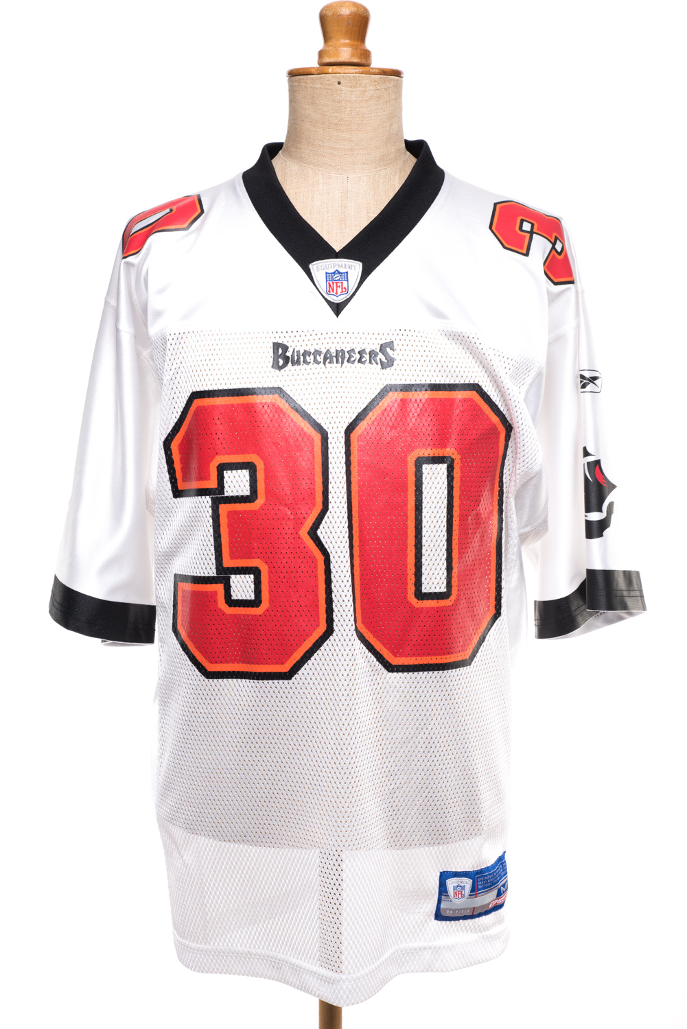 Koszulka z ligi futbolu amerykańskiego NFL Reebok Buccaneers Tampa Bay Jan Meyer 30 M