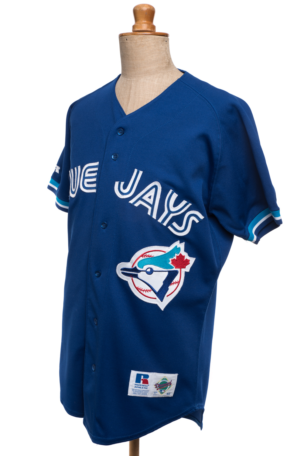 Koszulka z amerykańskiej ligi bejsbola MLB Toronto Blue Jays Russell Athletics z sezonu 1994-1996 M/L