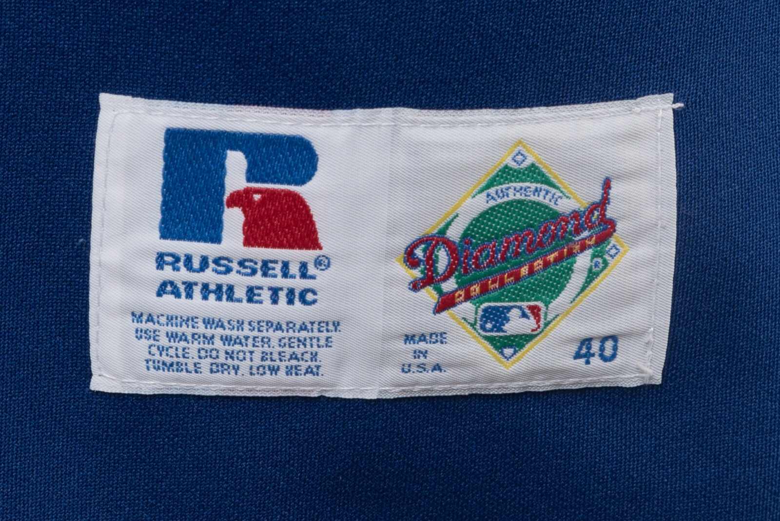 Koszulka z amerykańskiej ligi bejsbola MLB Toronto Blue Jays Russell Athletics z sezonu 1994-1996 M/L