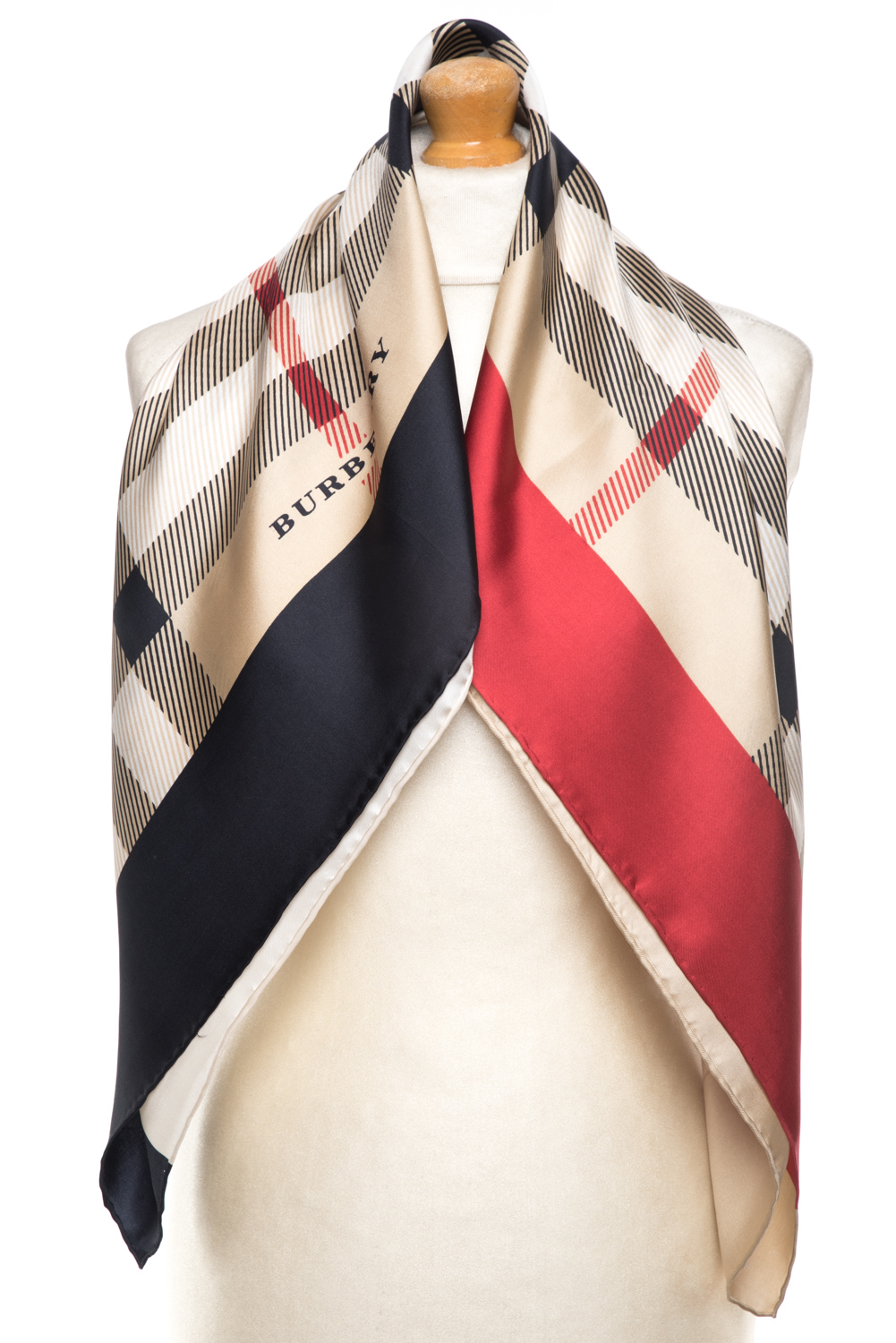 Apaszka jedwabna Burberry