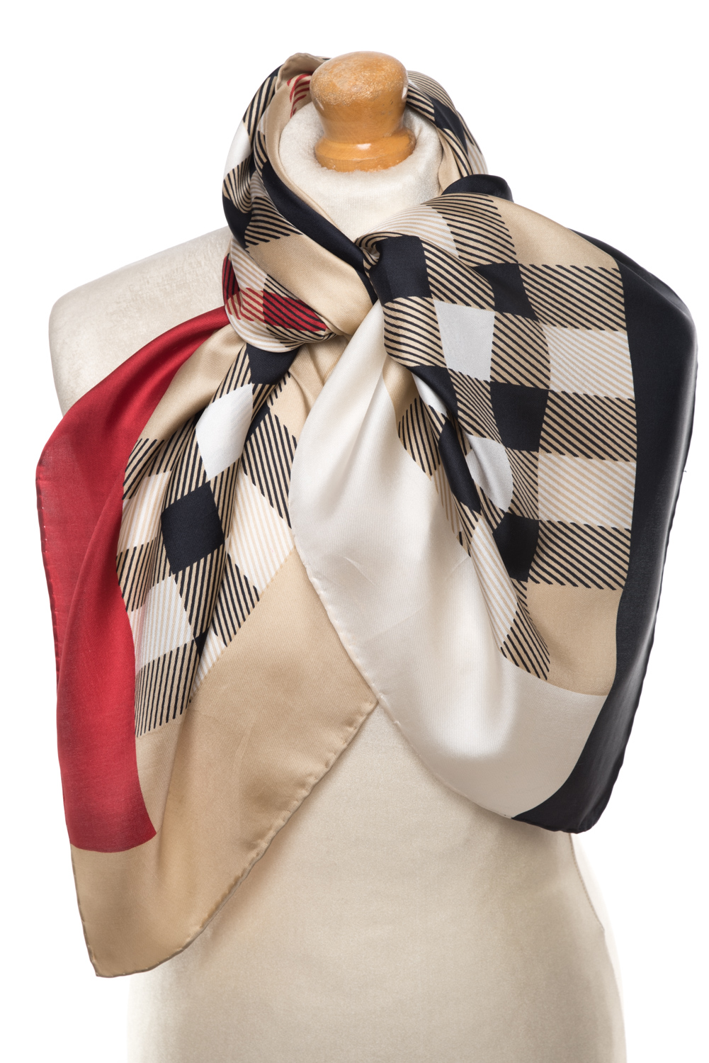 Apaszka jedwabna Burberry