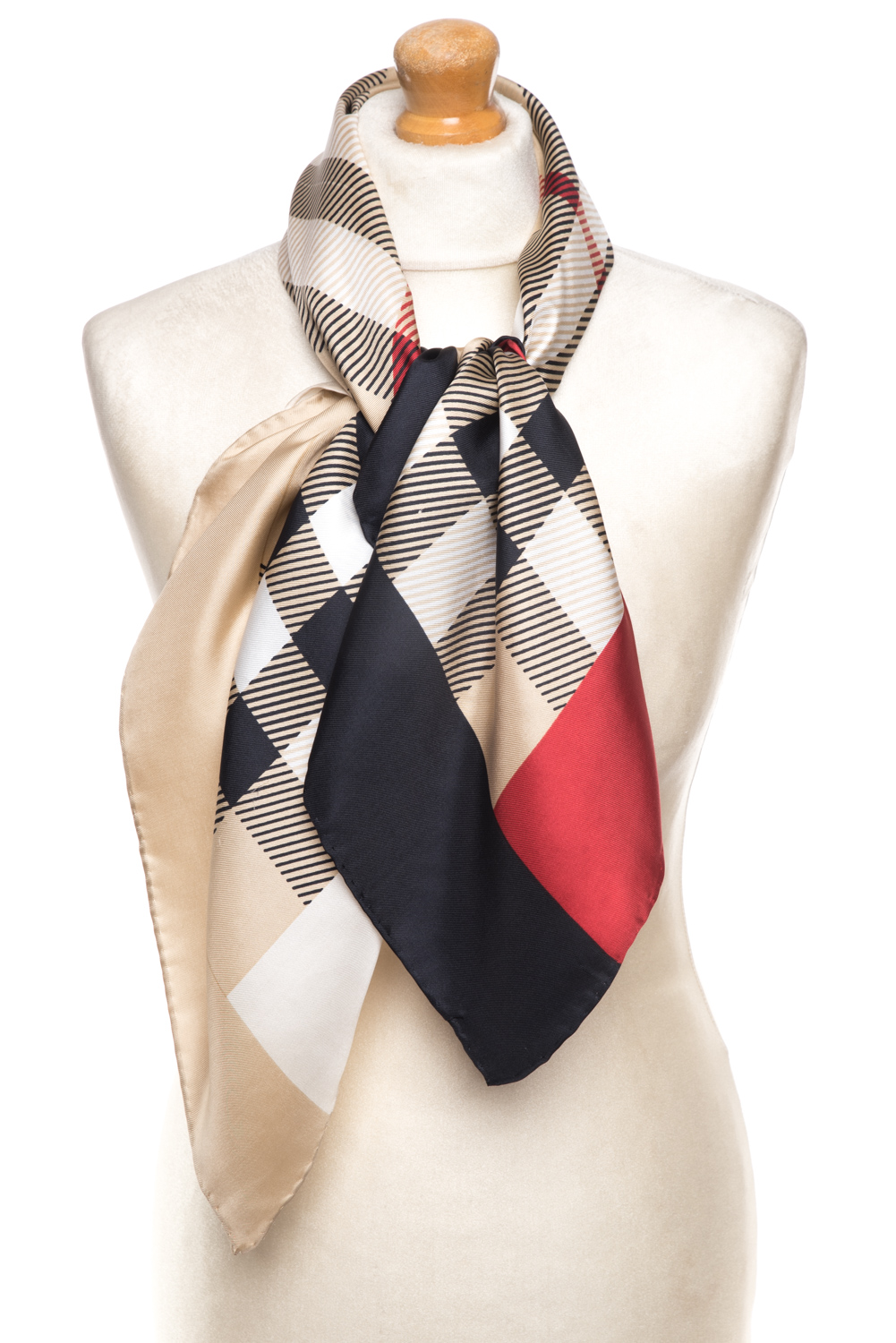 Apaszka jedwabna Burberry