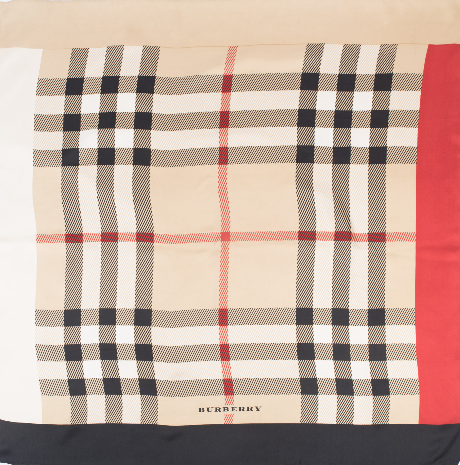 Apaszka jedwabna Burberry