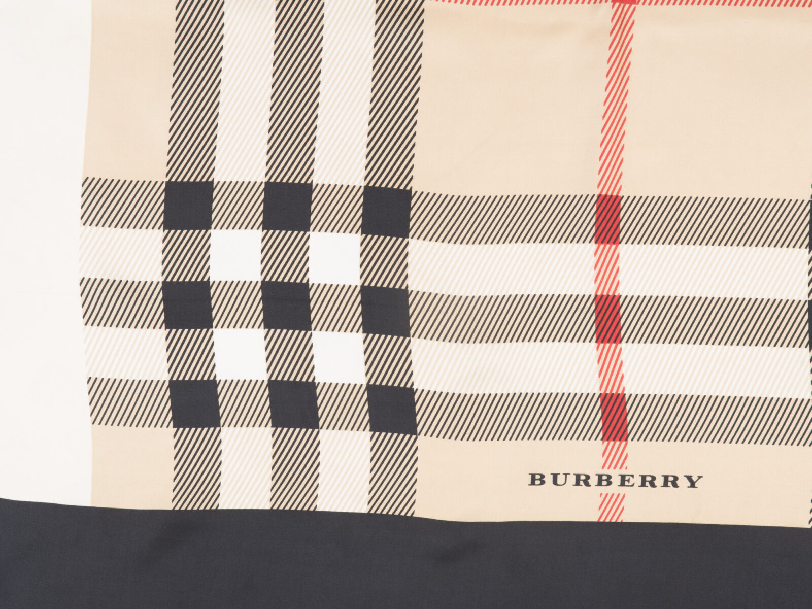 Apaszka jedwabna Burberry