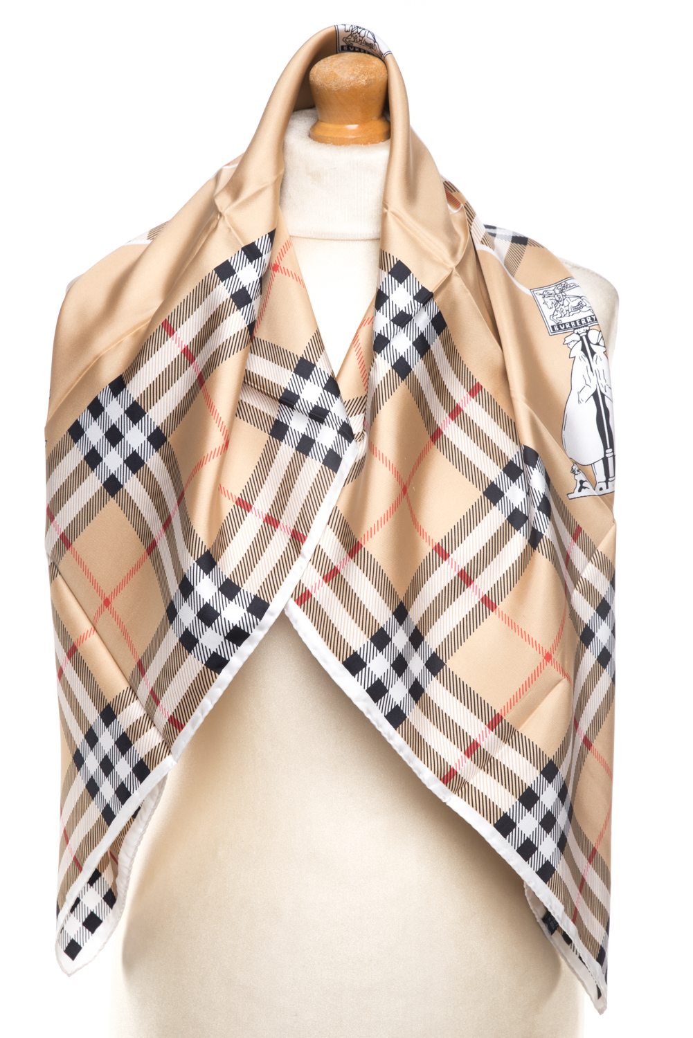 Apaszka jedwabna Burberry