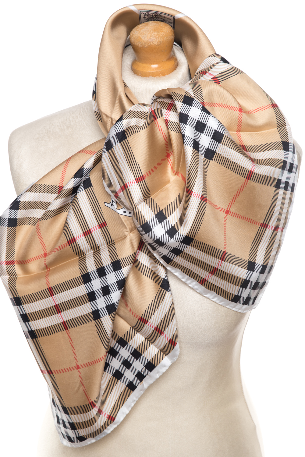 Apaszka jedwabna Burberry