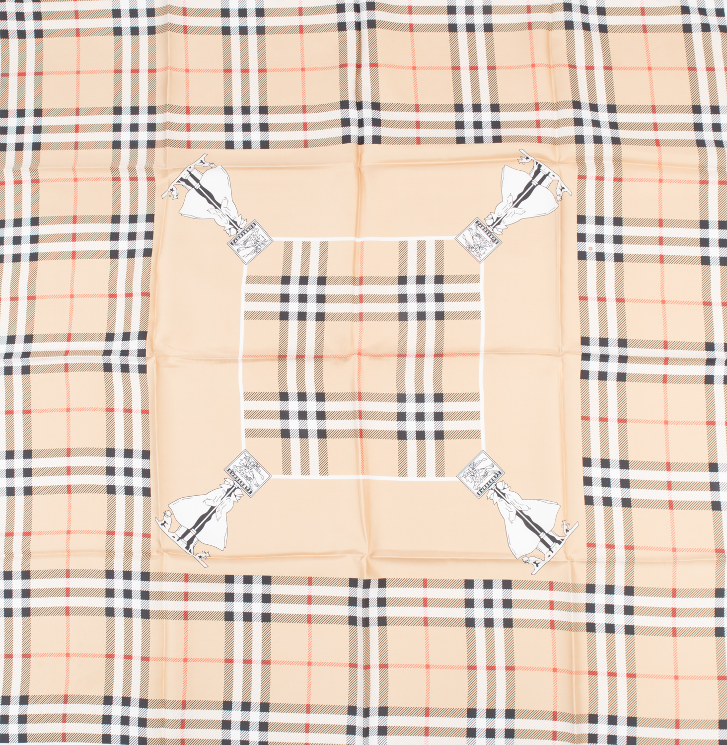 Apaszka jedwabna Burberry