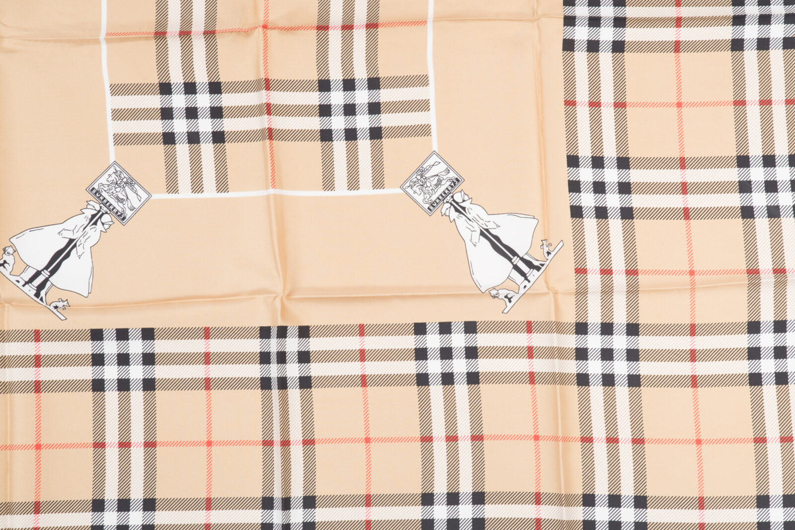 Apaszka jedwabna Burberry