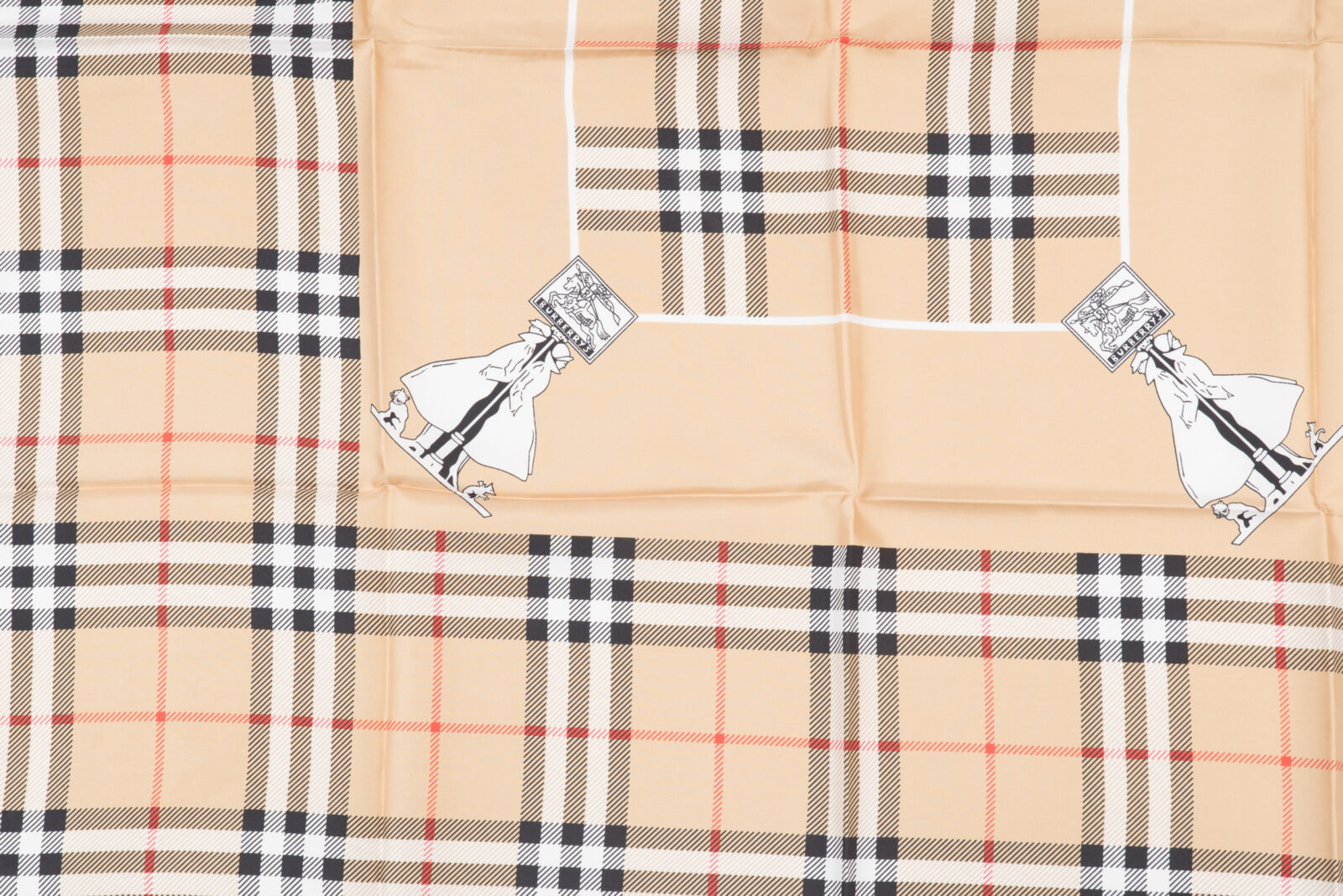 Apaszka jedwabna Burberry