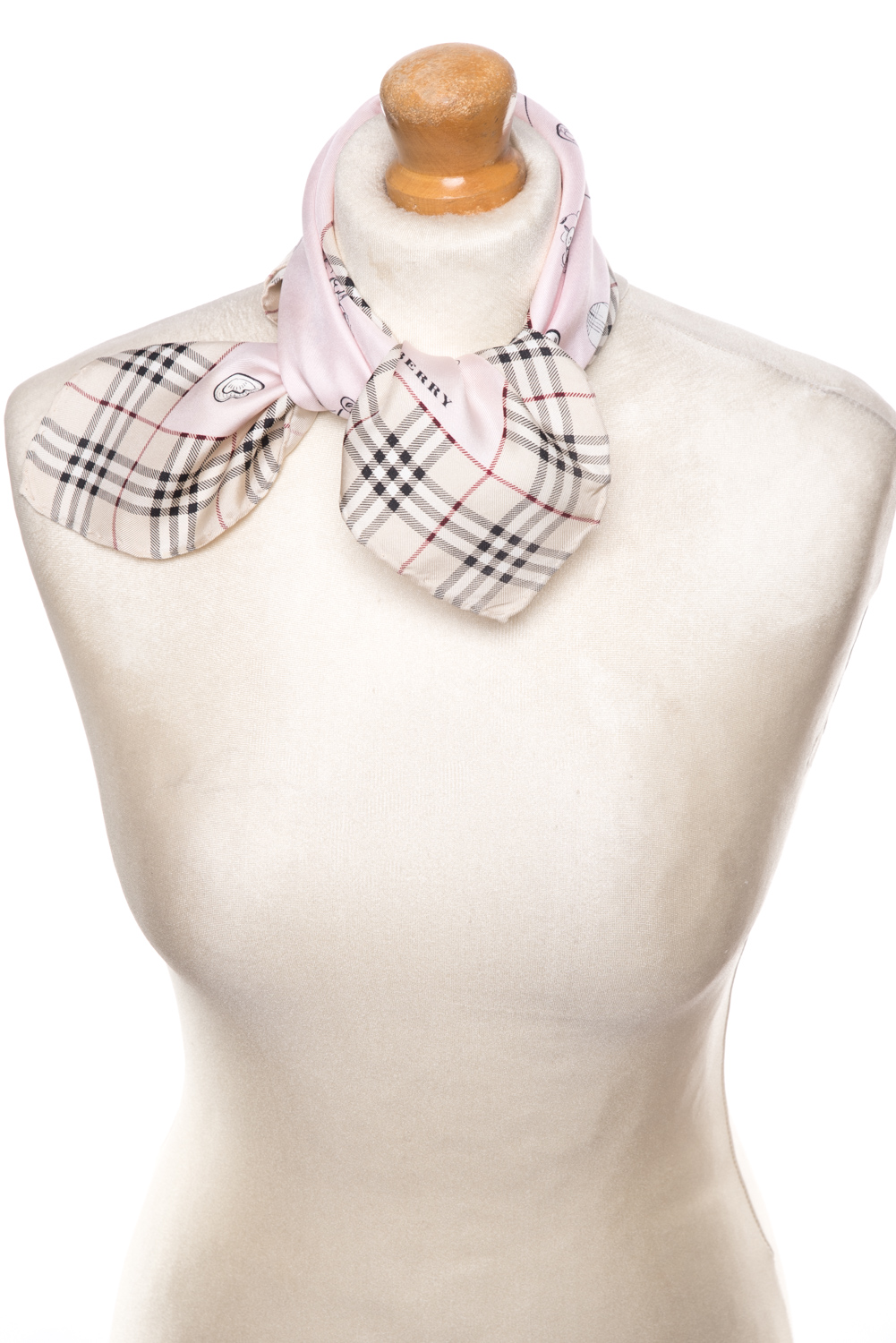 Apaszka jedwabna Burberry (gawroszka)