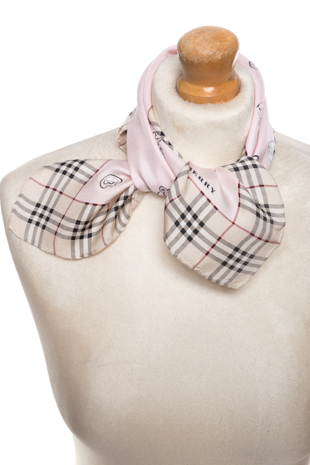 Apaszka jedwabna Burberry (gawroszka)