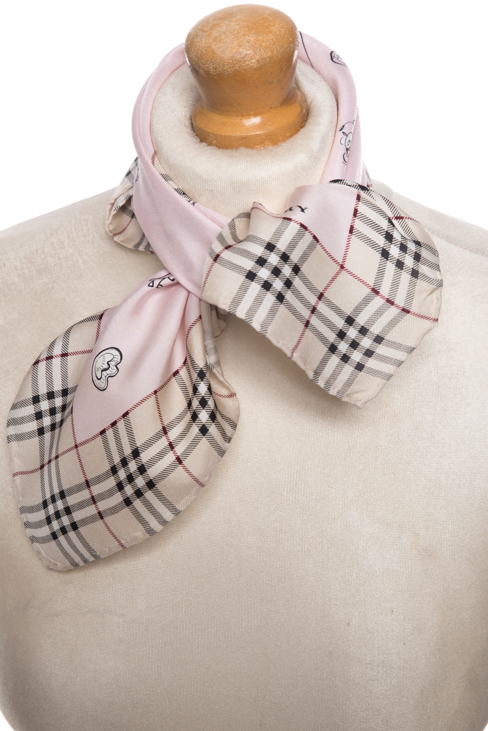 Apaszka jedwabna Burberry (gawroszka)