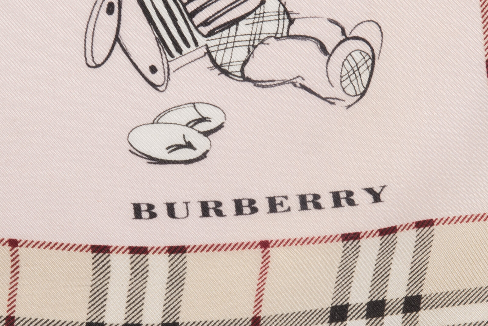 Apaszka jedwabna Burberry (gawroszka)