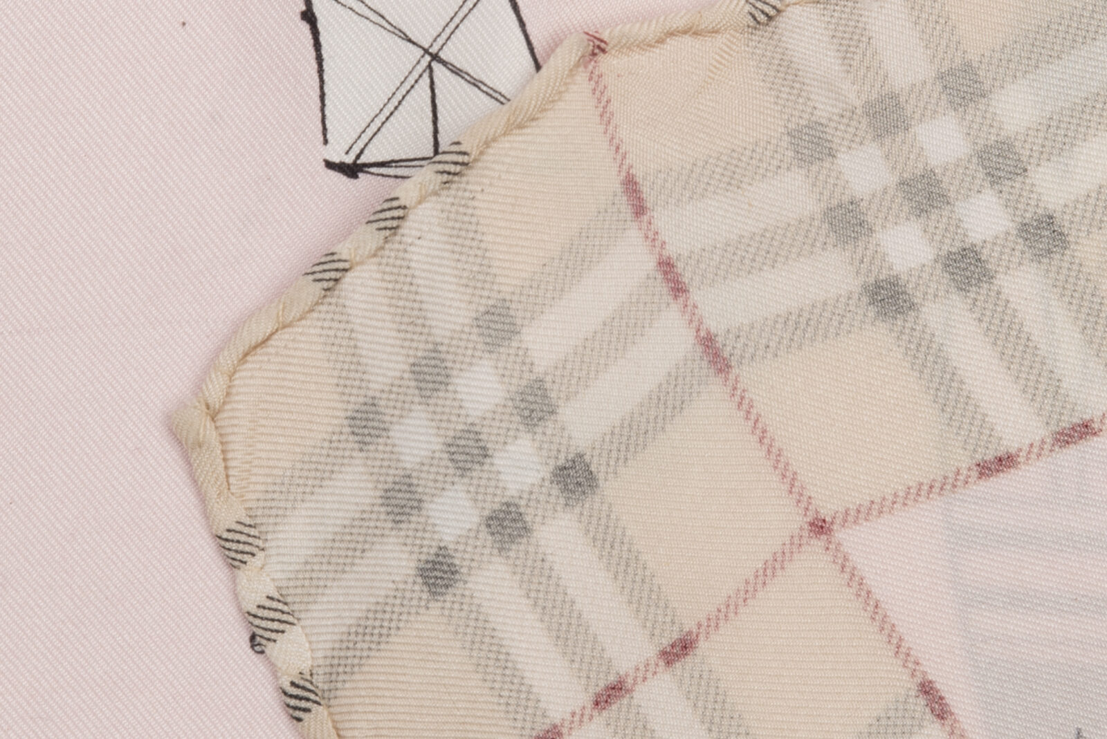 Apaszka jedwabna Burberry (gawroszka)