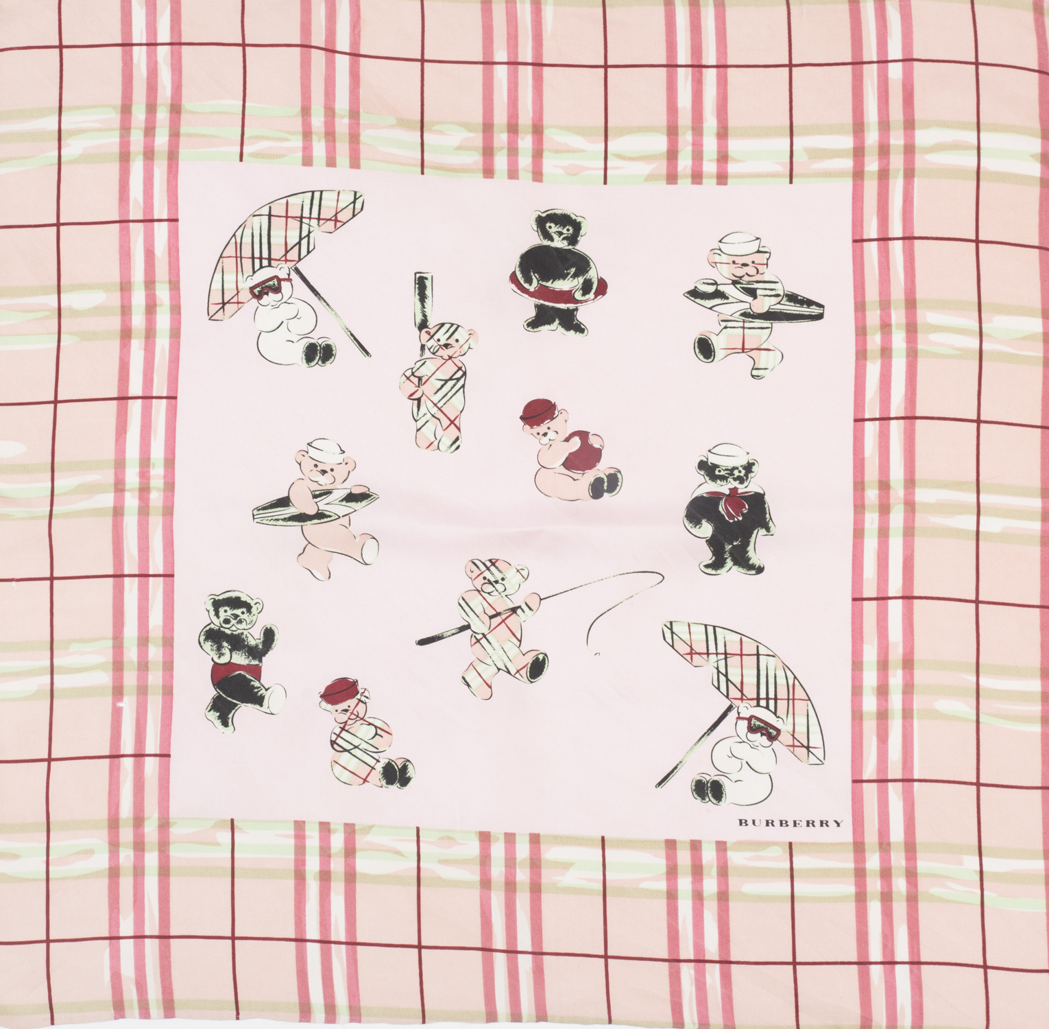 Apaszka jedwabna Burberry (gawroszka)