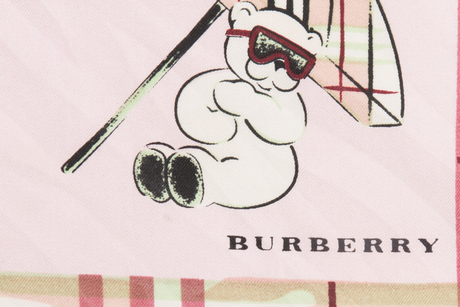 Apaszka jedwabna Burberry (gawroszka)