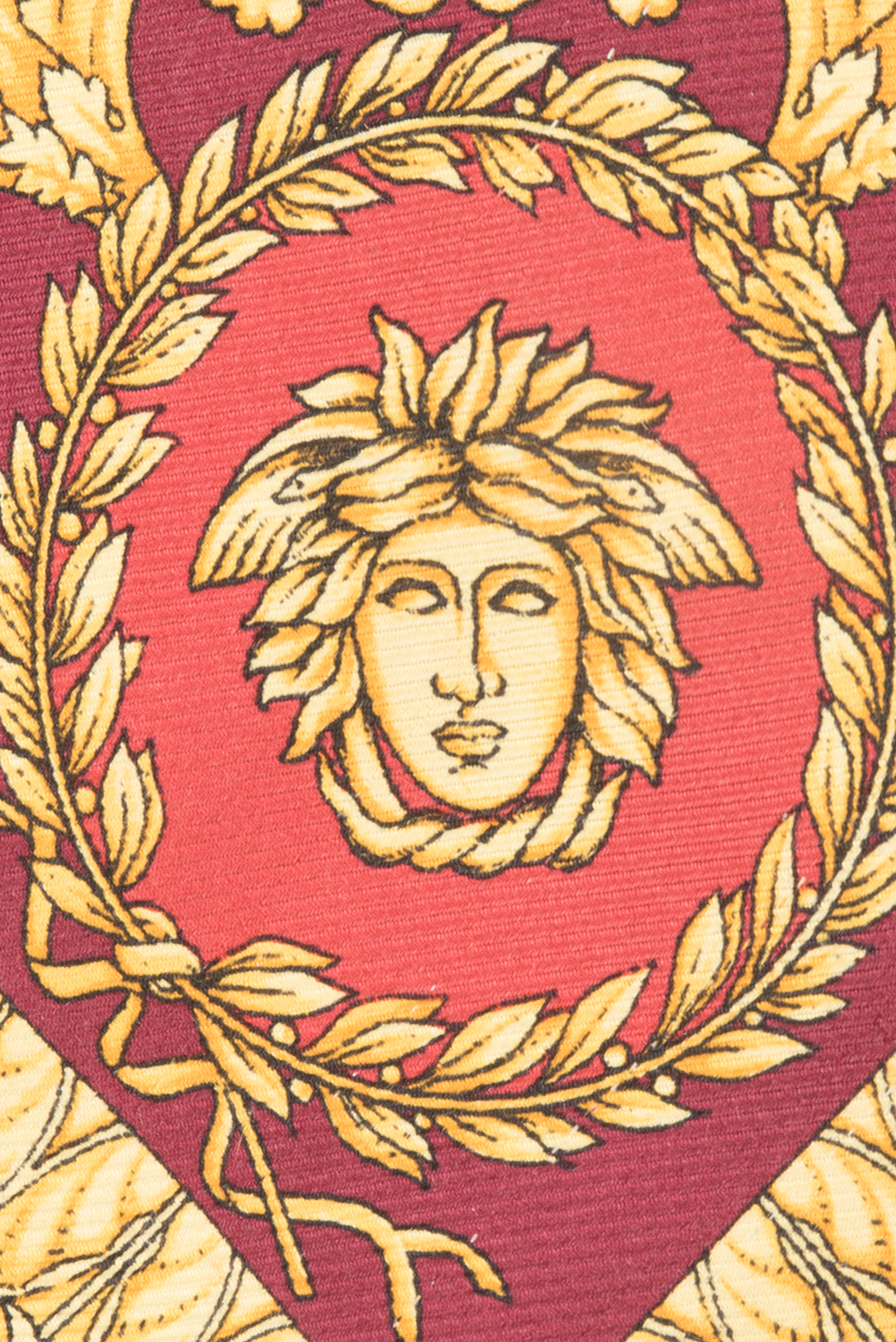 Krawat jedwabny Gianni Versace vintage lata 90-te